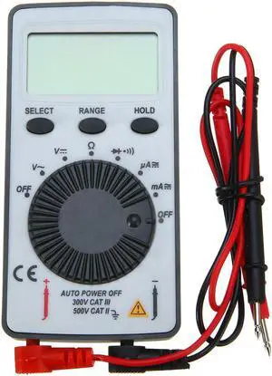AN101 Pocket LCD Digital Multimeter Backlight AC/DC Automatic Meter for Voltmeter Ammeter Ohm Tester Meter