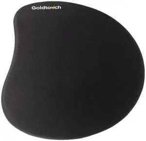 GOLDTOUCH GOLDTOUCH BLACK RIGHT HANDED SLIM LINED GEL FILLED MOUSE PAD