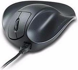 Hippus L2WB-LC Wired Light Click Handshoe Mouse (Right Hand, Large, Black)