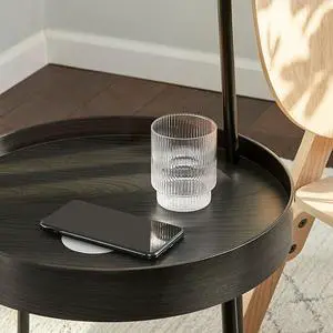 Humanscale NeatCharge Wireless Underdesk Charger North America Black NEATCHARGE-NA