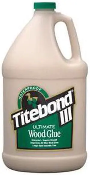 TITEBOND 1416 Wood Glue, 128 oz, Jug, Begins to Harden in 10 min 24 hr Full Cure