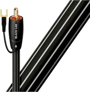 AudioQuest Black Lab RCA Male to RCA Male Subwoofer Cable - 52.49 ft. (16m)