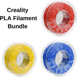 Creality CR-PLA 3D Printer 5 Spool Filament Bundle 1.75 mm 1 KG per spool- Yellow Blue Red