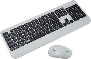 Uncaged Ergonomics KM1 Wireless Keyboard and Mouse (GREY)