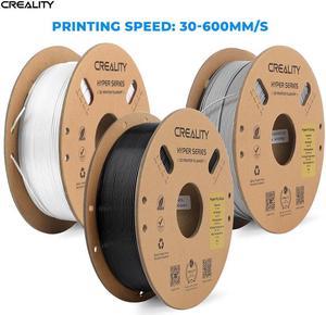 Hyper Series: High Speed 3D Printer Filament,1kg/Spool (2.2lbs) (BLACK)