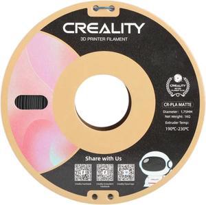 Creality Matte CR-MATTE 3D Printer Filament 1.75 mm, 1 KG Spool (MATTE BLACK)
