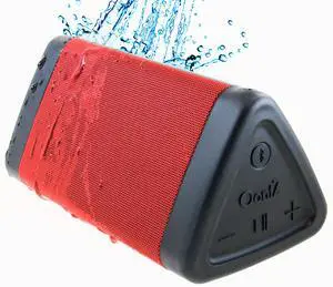 OontZ Angle 3 Ultra Portable Bluetooth Speaker: 10W+ Louder Volume More Bass IPX5 Water Resistant Shower Speaker, RED by Cambridge SoundWorks