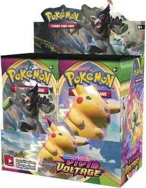Pokemon TCG Sword and Shield Vivid Voltage Booster Box
