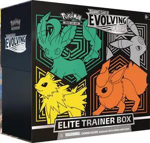 Pokemon TCG: Sword & Shield - Evolving Skies Elite Trainer Box [Flareon/Jolteon/Umbreon/Leafeon]