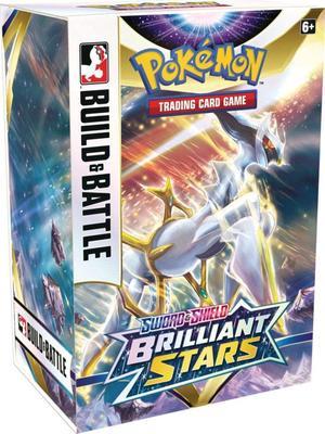 Pokemon Sword and Shield Brilliant Stars Build and Battle Box  5 Booster Packs
