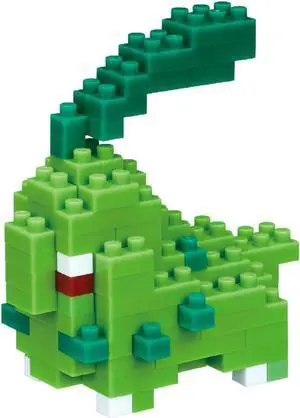 Nanoblock - Pokemon - Chikorita, Nanoblock Pokemon Series Building Kit