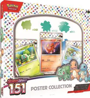 Pokemon TCG: Scarlet & Violet - 151 Poster Collection