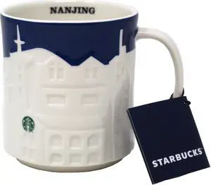 Starbucks Collector Relief Series Nanjing Ceramic Mug, 16 Oz