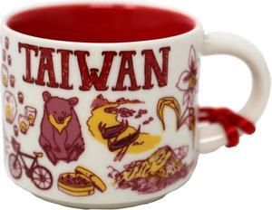 Starbucks Been There Series Taiwan Ceramic Demitasse Ornament Mug, 2 Oz