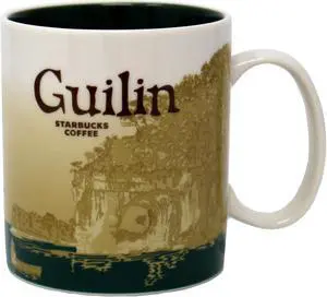 Starbucks Global Icon Series Guilin Ceramic Mug, 16 Oz