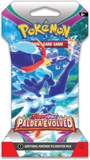 Pokemon Scarlet & Violet Paldea Evolved Sleeved Booster | Quaquaval