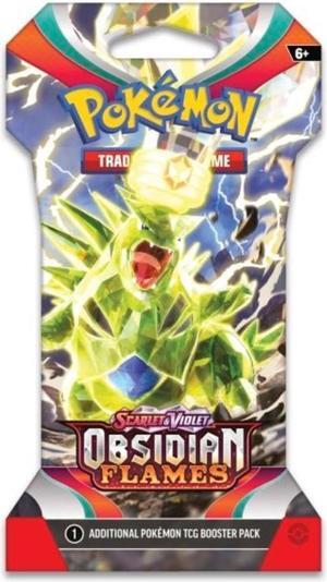 Pokemon Scarlet & Violet Obsidian Flames Sleeved Booster | Tyranitar