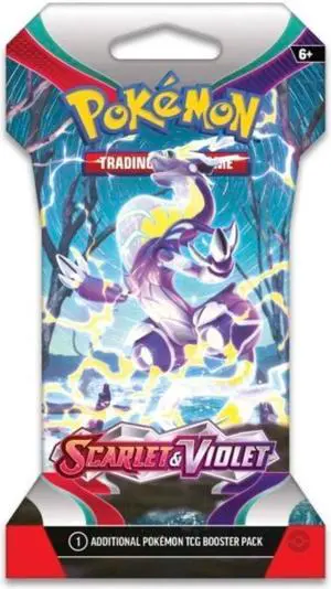Pokemon Scarlet & Violet Sleeved Booster | Miraidon