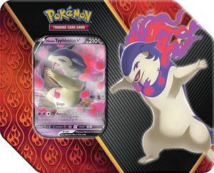 Pokemon Cards Divergent Powers Hisuian Typhlosion V Tin