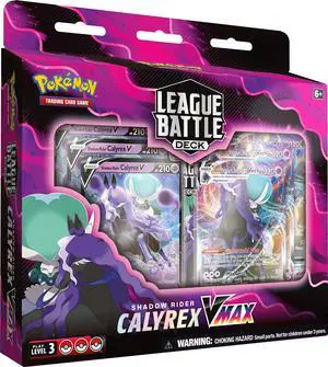 Pokmon TCG: Shadow Rider Calyrex VMAX League Battle Deck