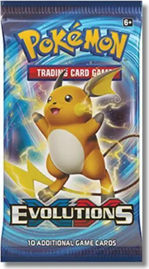 Pokemon XY Evolutions Booster Pack | Raichu