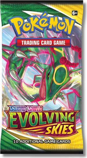 Pokemon Sword  Shield Evolving Skies Booster Pack  Rayquaza