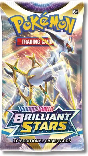 Pokemon Sword & Shield Brilliant Stars Booster Pack |Arceus