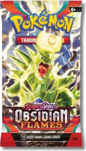 Pokemon Scarlet & Violet Obsidian Flames Booster Pack | Tyranitar