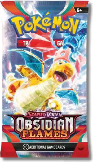 Pokemon Scarlet & Violet Obsidian Flames Booster Pack | Dragonite