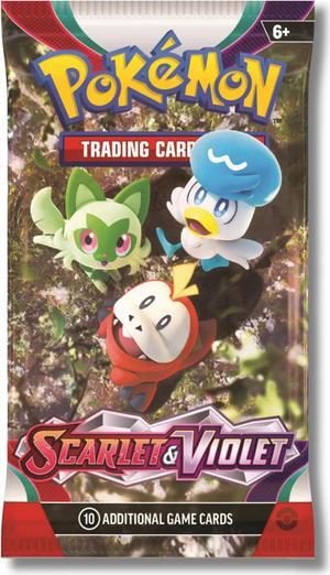 Pokemon Scarlet & Violet (SV1) Booster Pack | Sprigatito, Fuecoco, & Quaxly
