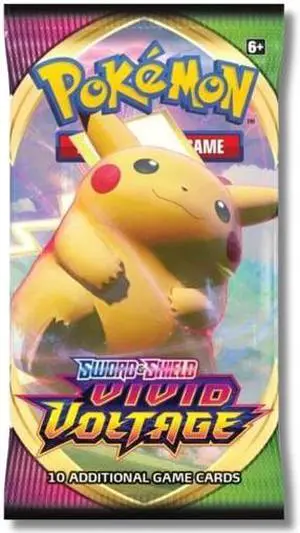 Pokemon TCG: Sword & Shield - Vivid Voltage Booster Pack - Random Artwork