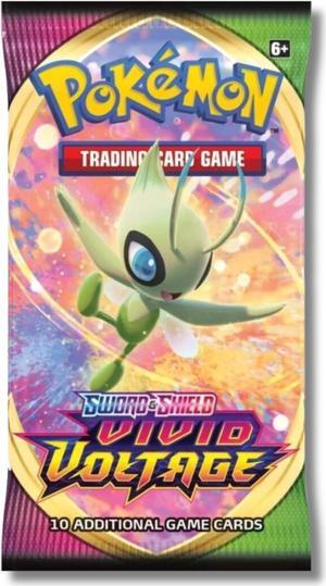 Pokemon Sword & Shield Vivid Voltage Booster Pack | Celebi