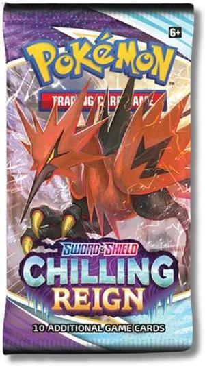 Pokemon Sword & Shield Chilling Reign Booster Pack | Galarian Zapdos