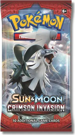 Pokemon Sun & Moon Crimson Invasion Booster Pack |Silvally