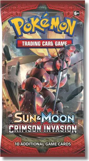 Pokemon Sun & Moon Crimson Invasion Booster Pack |Buzzwole