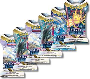 Pokemon Sword  Shield Silver Tempest  6 Sleeved Booster Packs