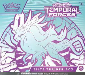 Pokemon TCG: Scarlet & Violet - Temporal Forces Elite Trainer Box [Walking Wake]