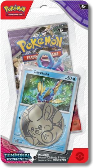 Pokemon Scarlet & Violet Temporal Forces Checklane Blister | Carvanha