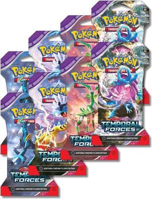 Pokemon Scarlet  Violet Temporal Forces  8 Sleeved Boosters Packs