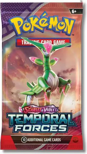 Pokemon Scarlet & Violet Temporal Forces Booster Pack | Iron Leaves