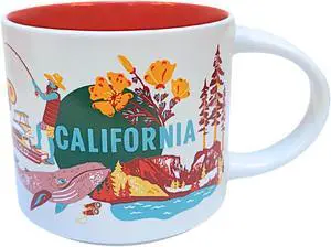 Starbucks Discovery Series California Ceramic Mug, 14 Oz