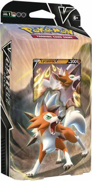 Pokmon TCG: Lycanroc V or Corviknight V Battle Deck