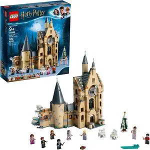 LEGO Harry Potter Hogwarts Clock Tower 75948 Build and Play Tower Set with Harry Potter Minifigures, Popular Harry Potter Gift and Playset with Ron Weasley, Hermione Granger and more (922 Pieces)