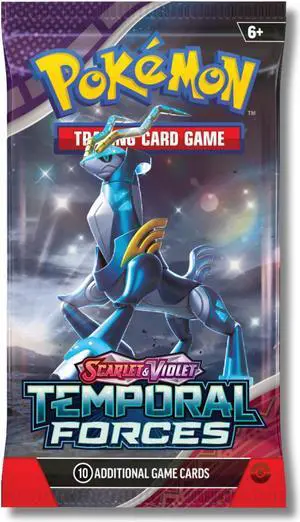 Pokemon Scarlet & Violet Temporal Forces Booster Pack | Iron Crown