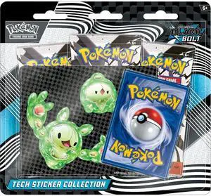 Pokemon SV10.5 Black Bolt Sticker Collection