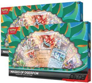 Pokemon TCG: Masks of Ogerpon Premium Collection (2-Pack) Pokemon TCG: Masks of Ogerpon Premium Collection (2-Pack)