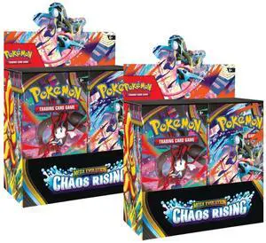 Pokemon ME4 Mega Evolution Chaos Rising Booster Boxes (2-Pack) Pokemon ME4 Mega Evolution Chaos Rising Booster Boxes (2-Pack)