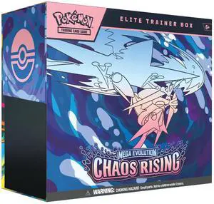 Pokemon ME4 Mega Evolution Chaos Rising Elite Trainer Box Pokemon ME4 Mega Evolution Chaos Rising Elite Trainer Box