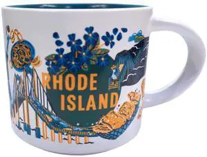 Starbucks Discovery Series Rhode Island Ceramic Mug, 14 Oz Starbucks Discovery Series Rhode Island Ceramic Mug, 14 Oz