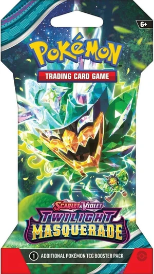 Pokemon Scarlet & Violet Twilight Masquerade Sleeved Booster | Ogerpon Pokemon Scarlet & Violet Twilight Masquerade Sleeved Booster | Ogerpon